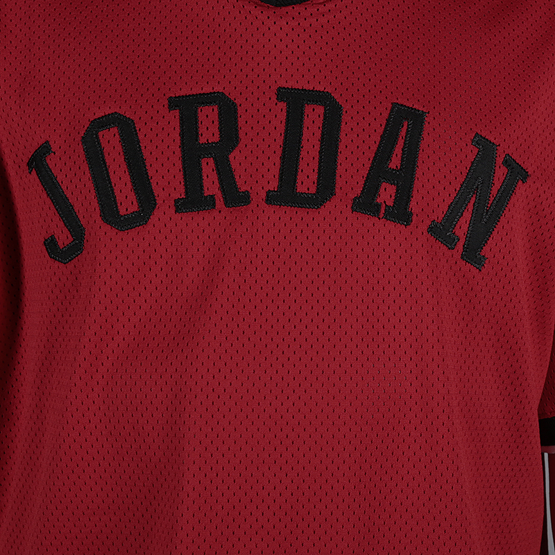 мужская красная футболка Jordan Jumpman Mesh Jersey AR0028-687 - цена, описание, фото 2